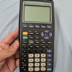 Texas Instruments TI-83 Plus Graphing Calculator - Black